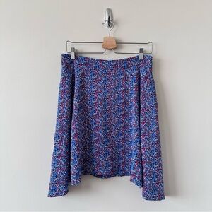 Tommy Hilfiger-Micro Floral Asymmetrical Spring/Summer Skirt (Size:6)